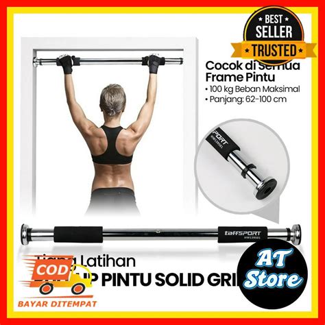 Jual TIANG LATIHAN PULL UP PINTU SOLID GRIP Shopee Indonesia