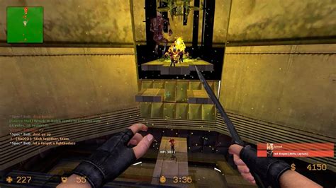 Counter Strike Source Zombie Escape Mod Online Gameplay On Paranoid