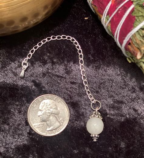 Quartz And Silver Metal Pocket Pendulum