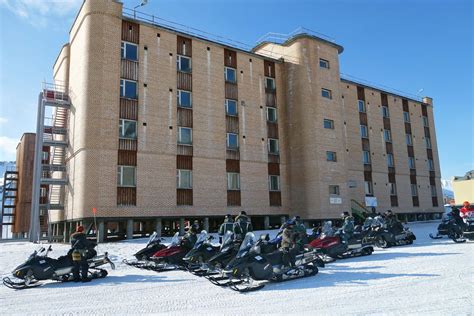 Pyramiden Hotel was newly-refurbished in 2014, and is located near a spectacular Glacier Camp ...