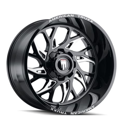 AT1913 22237M 44 22x12 DESTINY American Truxx Wheels In 6x135 44