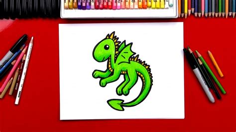 How To Draw A Dragon Art For Kids Hub Art For Kids Hub Art | Images and ...