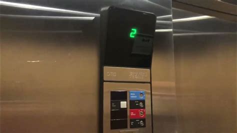 Otis Series 1 Elevator Hyatt House Burlington Ma Back Youtube