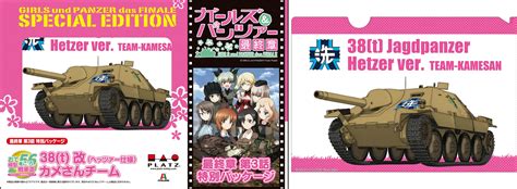 Girls Und Panzer Das Finale Otegoro Mokei Senshado Panzer 38 T Kai