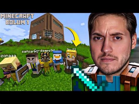 İLK KURULUM VE ŞAHANE BİR EV EKİPLE MINECRAFT SURVIVAL BÖLÜM 1