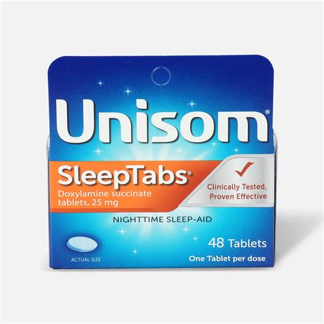 Unisom Sleeptabs Nighttime Sleep Aid Tablets 48 Ct