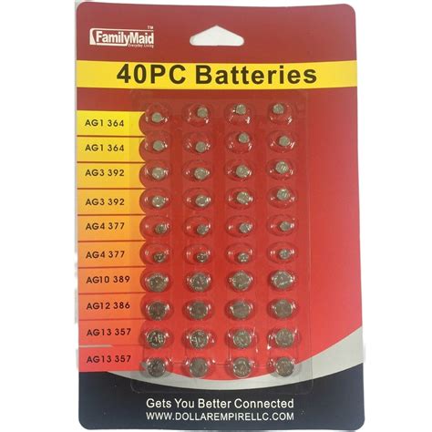 80 Assorted Super Alkaline Button Batteries Coin Cell Set Watch