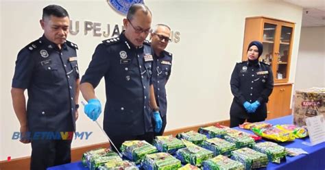 Polis Gagalkan Cubaan Seludup Dadah Guna Kotak Makanan Di KLIA Terminal