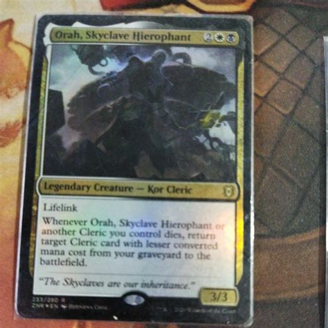 Orah Skyclave Hierophant Foil MTG Cards Magic The Gathering Cards