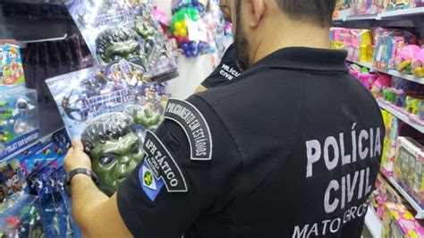 Polícia Apreende Milhares De Brinquedos Falsificados No Centro De Cuiabá Reportermt Mato