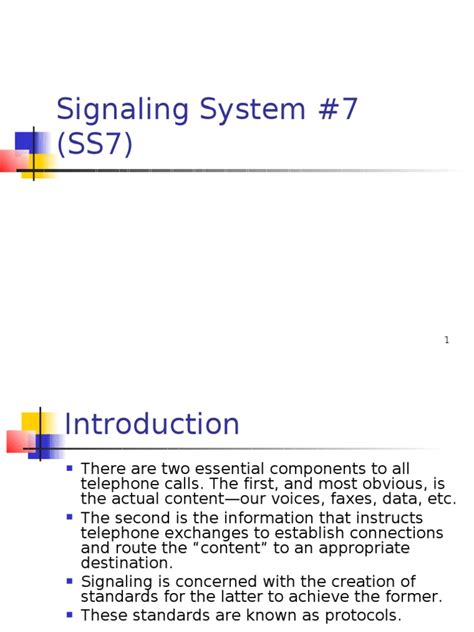 Signaling System 7 Ss7 Pdf Session Initiation Protocol