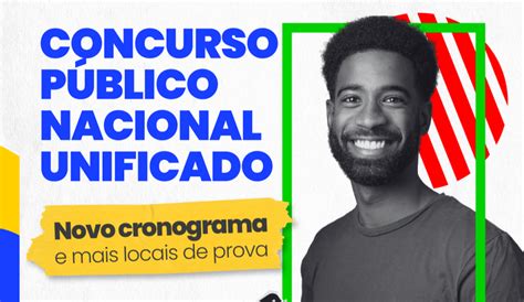 Aten O Concurso P Blico Nacional Unificado Cnpu Prova Remarcada