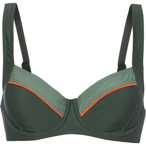 Lascana Bikini Oberteil Damen Oliv Ansehen