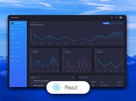 Github Admin Dashboardsreact Dashboards React Dashboards Open