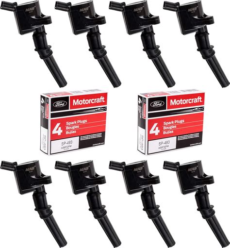 Amazon MAS Ignition Coils DG508 And Motorcraft Spark Plugs SP493