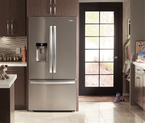refrigerator sizes  guide  measuring  fit whirlpool