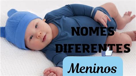 Nomes Diferentes Para Meninos Youtube