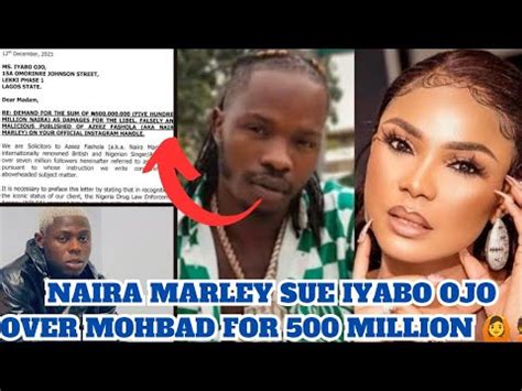 Naira Marley Sue Iyabo Ojo For 500 Million Over Mohbad S Case Demands