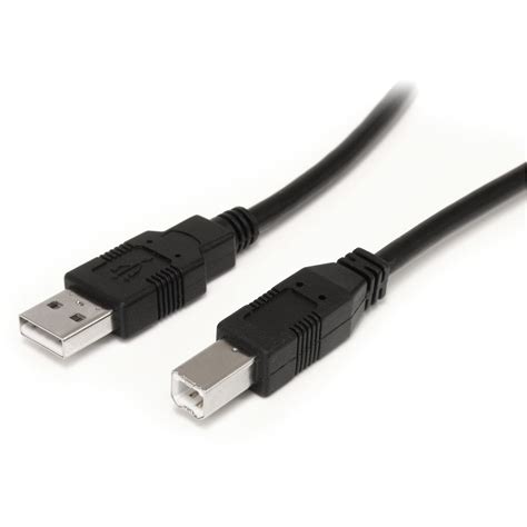 9 M 30 Ft Active Usb A To B Cable M M Black Usb 2 0 A To B Cord Printer