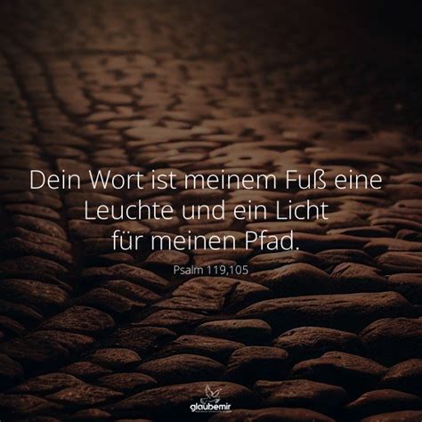 Dein Wort Ist Meinem Fu Eine Leuchte Glaubemir De