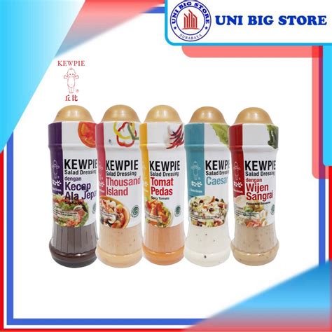 Jual Kewpie Salad Dressing Saus Siram 200 Ml Tube Wijen Caesar Thousand