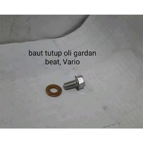 Jual Baut Oli Gardan Beat Vario Shopee Indonesia