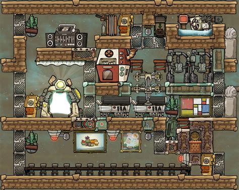 Oxygen Not Included Easy Kitchen And Core Base Guide