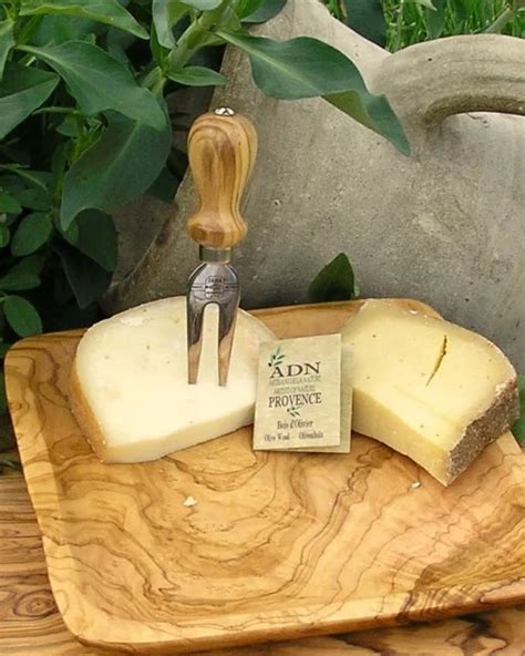 Couteau Fromage Fourchette En Bois D Olivier Adnprovence