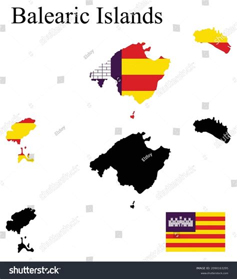 1,482 Balearic Island Map Images, Stock Photos & Vectors | Shutterstock