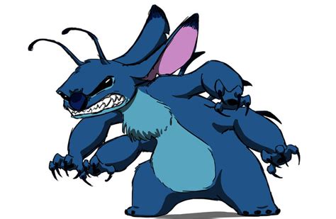 Angry Stitch Doodle By Kiki564 On Deviantart