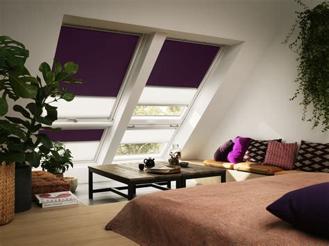 Velux Duo Blackout Blinds Pleated And Blackout Blind Combined