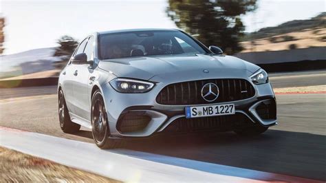 2024 Mercedes-AMG C63 S E Performance Debuts With Hybrid Turbo Four