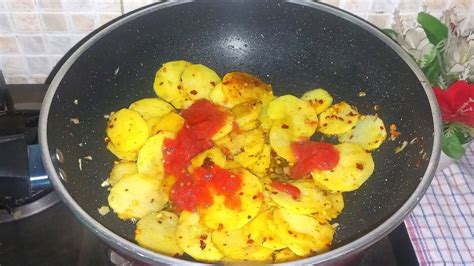 Fry Aloo ki Sabzi recipe فرائی آلو کی سبزی ریسیپی YouTube