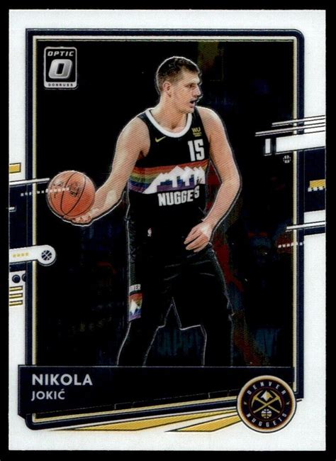 2020 21 Donruss Optic Nikola Jokic G82 Denver Nuggets 96 EBay