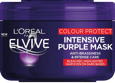 L Oreal Paris Elvive Colour Protect Anti Brassiness Purple Mask Ml