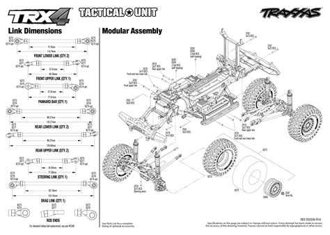 Trx 4 Tactical Unit 82066 4 Modular Assembly Exploded View Traxxas