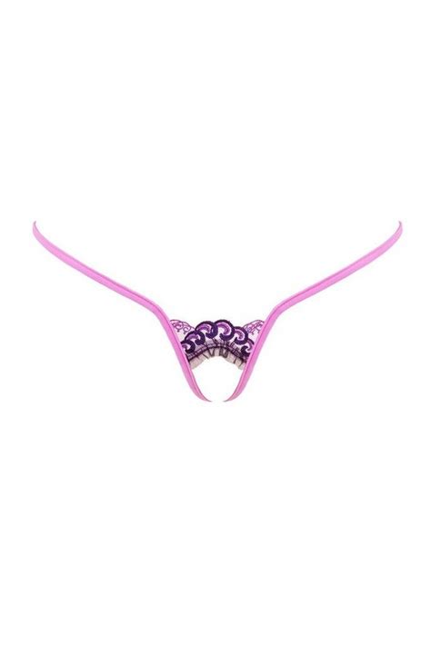 Lucky Cheeks String Ouvert The Bridge Sexy String Ouvert Pink Lc245tbpi