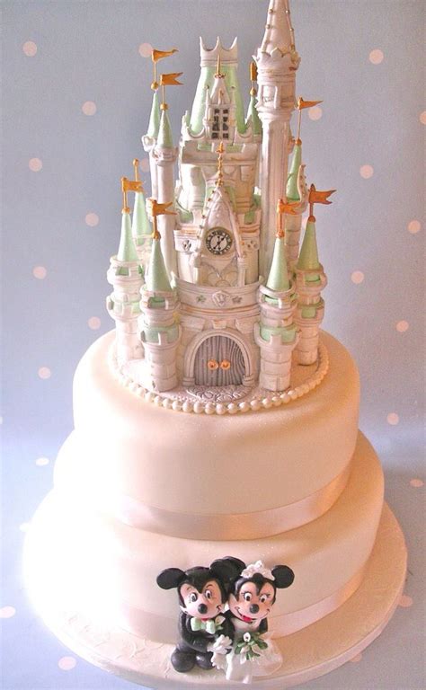 Mickey Disney Wedding Cakes Photo Disney Wedding Cake Toppers