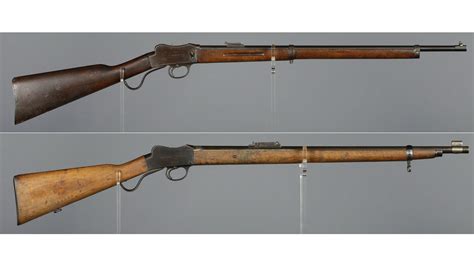 Two Martini Henry Single Shot Rifles Rock Island Auction