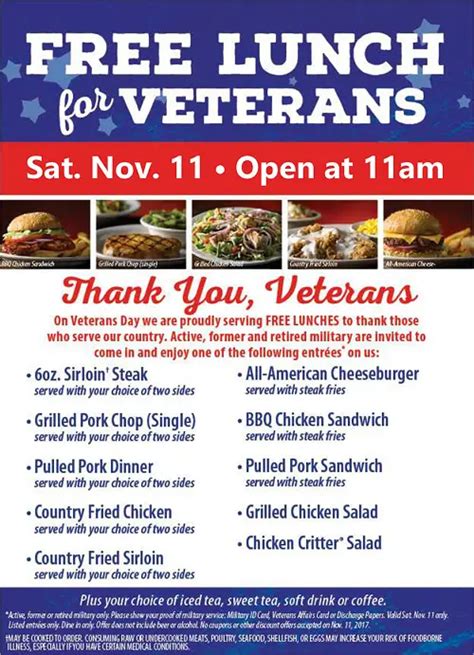 Texas Roadhouse Military Discount Get Off Year Round