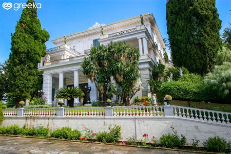 Achillion Palace in Corfu, Greece | Greeka