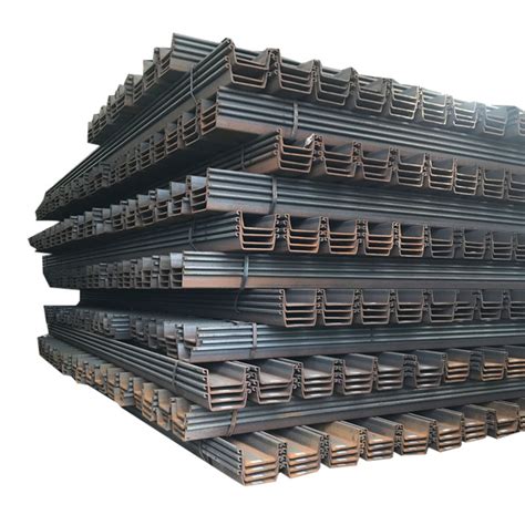 Interlocking ASTM A572 Z Type U Type Sheet Pile Hot Rolled Steel Sheet Pile China Pile And