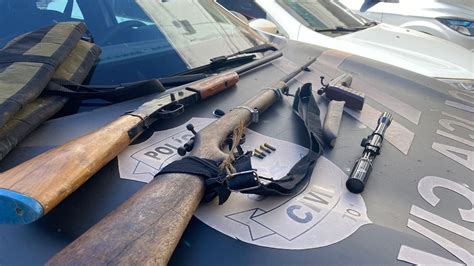 Dois Homens S O Presos Por Porte Ilegal De Armas No Sul Do Tocantins