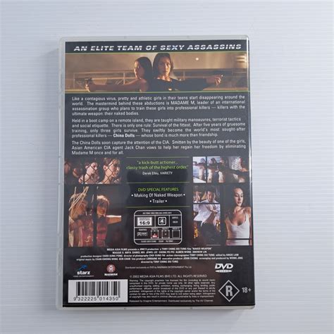 Naked Weapon DVD Martial Arts Action Maggie Q Daniel Wu Region