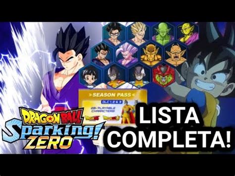 Lista Completa De Personajes DLC Filtrada Sparking ZERO Season Pass