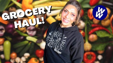 Big Ww Grocery Haul For Weight Loss New Food Finds Points