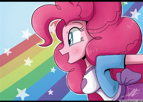 Safe Artist The Butch X Pinkie Pie Equestria Girls G