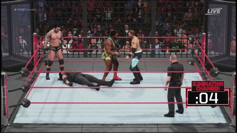 Wwe 2k19 Elimination Chamber Match Youtube