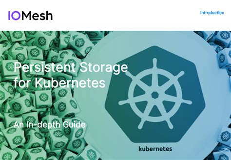 Persistent Storage For Kubernetes An In Depth Guide Doc Iomesh