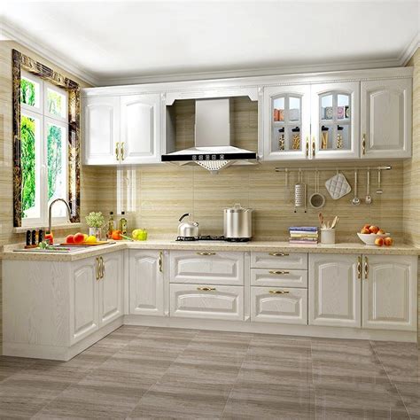 White Wooden Kitchen Cabinets White And Wood Kitchen Reveal Part